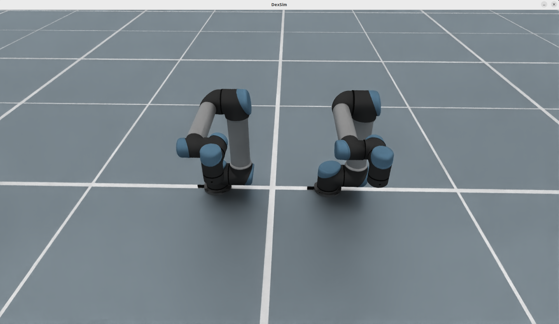 Side-by-side dual arm layout